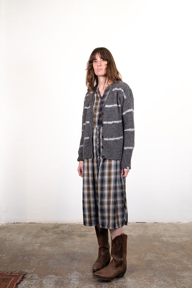 ACTON CARDIGAN DARK GREY