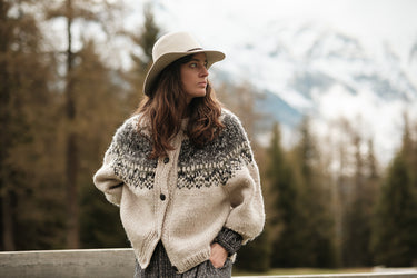 BECTOW CARDIGAN NATURAL