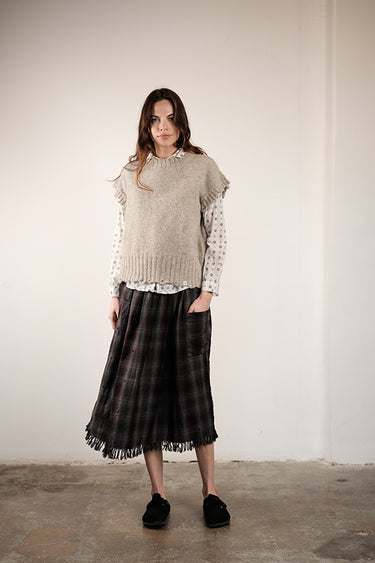 SANTA ROSALITA SKIRT SHEPARD D. GREY