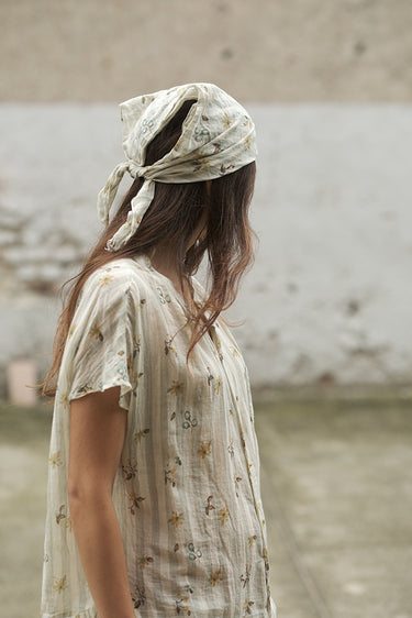 OLLIE SHIRT PAPILLON NAT/SAGE