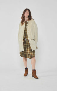 FLORENCE COAT SMOOTH VELVET L.SAND