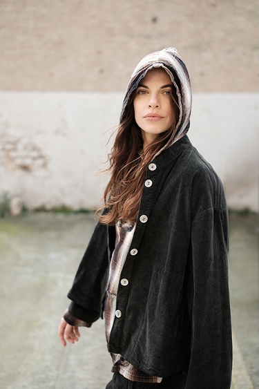 LOGAN JACKET CORDUROY IRON