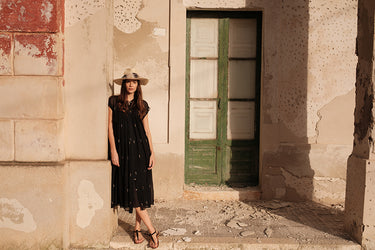 GROTON DRESS BELIZE BLACK